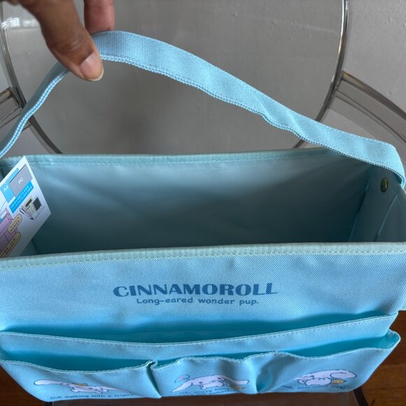 BRAND NEW: Cinnamoroll Everyday Canvas Storage Box w/Handle - Picture 3 of 10